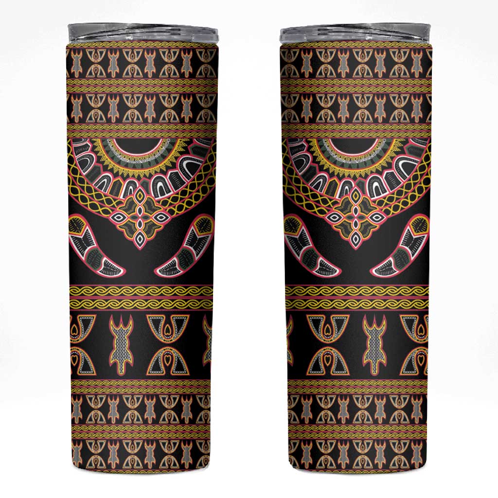 Bamenda Toghu Skinny Tumbler Traditional Attire Pattern