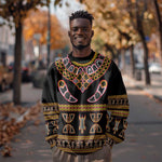 Bamenda Toghu Sweatshirt Traditional Attire Pattern