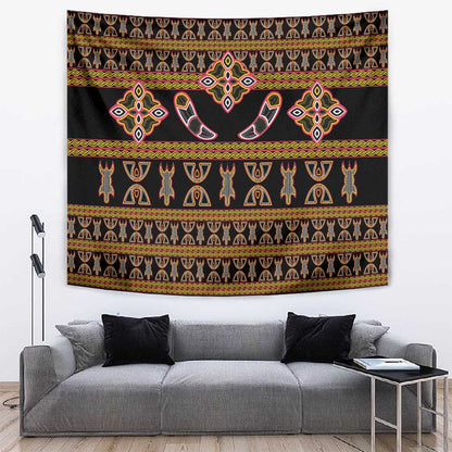 Bamenda Toghu Tapestry Traditional Attire Pattern