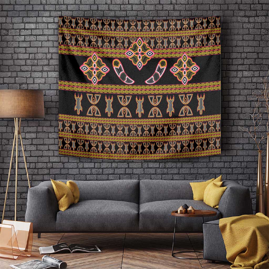 Bamenda Toghu Tapestry Traditional Attire Pattern