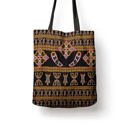 Bamenda Toghu Tote Bag Traditional Attire Pattern
