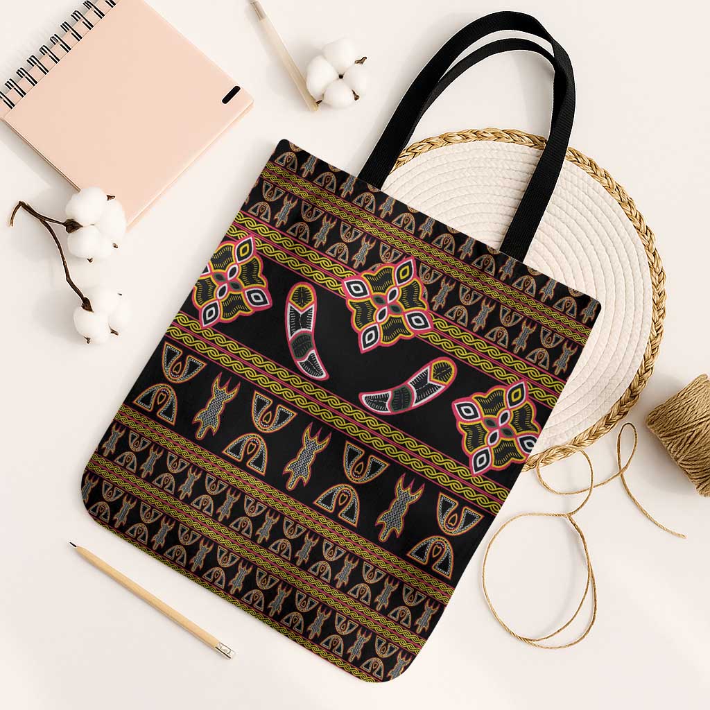 Bamenda Toghu Tote Bag Traditional Attire Pattern