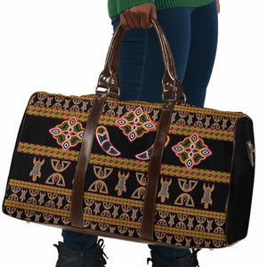Bamenda Toghu Travel Bag Traditional Attire Pattern