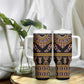 Bamenda Toghu Tumbler With Handle Traditional Attire Pattern
