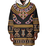 Bamenda Toghu Wearable Blanket Hoodie Traditional Attire Pattern
