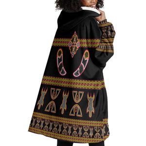 Bamenda Toghu Wearable Blanket Hoodie Traditional Attire Pattern