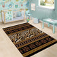 Cameroon Cheetah Toghu Pattern Area Rug