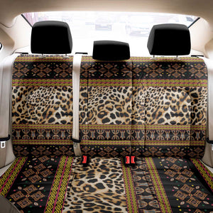 Cameroon Cheetah Toghu Pattern Back Car Seat Cover