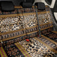 Cameroon Cheetah Toghu Pattern Back Car Seat Cover