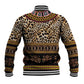 Cameroon Cheetah Toghu Pattern Baseball Jacket