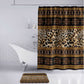 Cameroon Cheetah Toghu Pattern Bathroom Set