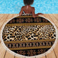 Cameroon Cheetah Toghu Pattern Beach Blanket