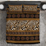 Cameroon Cheetah Toghu Pattern Bedding Set