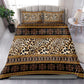 Cameroon Cheetah Toghu Pattern Bedding Set