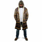 Cameroon Cheetah Toghu Pattern Cloak