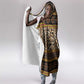 Cameroon Cheetah Toghu Pattern Hooded Blanket