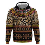 Cameroon Cheetah Toghu Pattern Hoodie