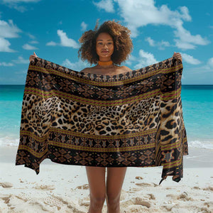 Cameroon Cheetah Toghu Pattern Sarong