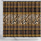 Cameroon Cheetah Toghu Pattern Shower Curtain