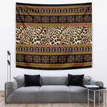 Cameroon Cheetah Toghu Pattern Tapestry