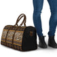 Cameroon Cheetah Toghu Pattern Travel Bag