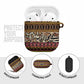 Cameroon Toghu AirPods Case Wild Animal Skins Seamless Pattern