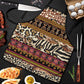 Cameroon Toghu Apron Wild Animal Skins Seamless Pattern