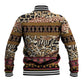 Cameroon Toghu Baseball Jacket Wild Animal Skins Seamless Pattern