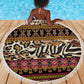Cameroon Toghu Beach Blanket Wild Animal Skins Seamless Pattern