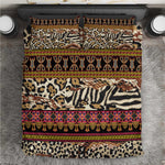 Cameroon Toghu Bedding Set Wild Animal Skins Seamless Pattern