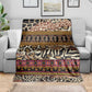 Cameroon Toghu Blanket Wild Animal Skins Seamless Pattern