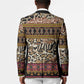 Cameroon Toghu Blazer Wild Animal Skins Seamless Pattern