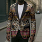 Cameroon Toghu Blazer Wild Animal Skins Seamless Pattern