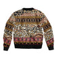 Cameroon Toghu Bomber Jacket Wild Animal Skins Seamless Pattern