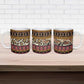 Cameroon Toghu Ceramic Mug Wild Animal Skins Seamless Pattern