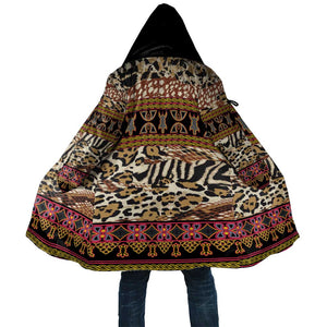 Cameroon Toghu Cloak Wild Animal Skins Seamless Pattern