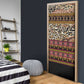 Cameroon Toghu Door Cover Wild Animal Skins Seamless Pattern