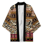 Cameroon Toghu Kimono Wild Animal Skins Seamless Pattern