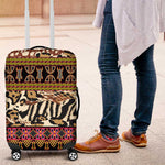 Cameroon Toghu Luggage Cover Wild Animal Skins Seamless Pattern