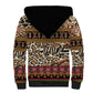 Cameroon Toghu Sherpa Hoodie Wild Animal Skins Seamless Pattern