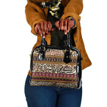 Cameroon Toghu Shoulder Handbag Wild Animal Skins Seamless Pattern