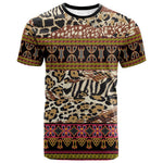 Cameroon Toghu T shirt Wild Animal Skins Seamless Pattern