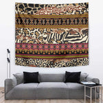 Cameroon Toghu Tapestry Wild Animal Skins Seamless Pattern