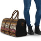 Cameroon Toghu Travel Bag Wild Animal Skins Seamless Pattern