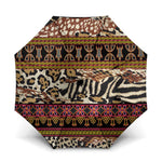 Cameroon Toghu Umbrella Wild Animal Skins Seamless Pattern