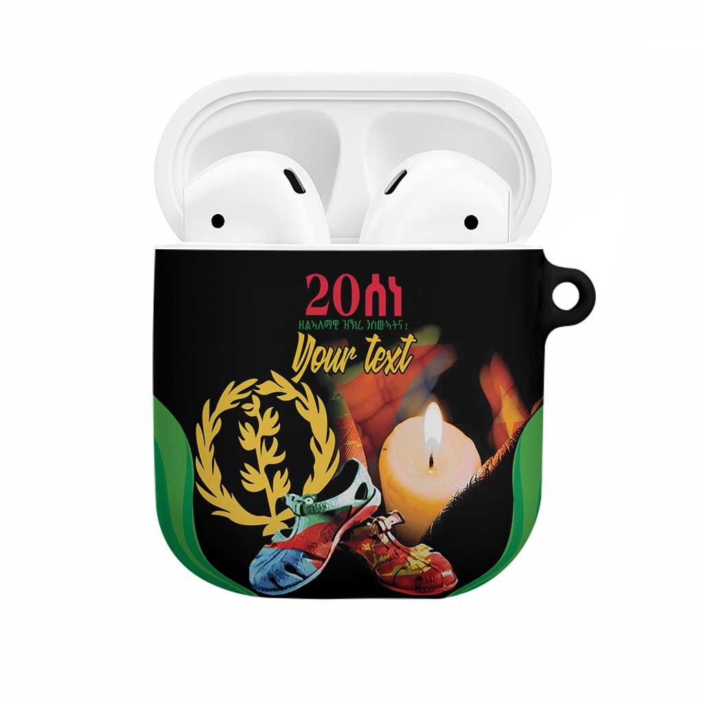 Personalized Eritrea Maelti Siwuat AirPods Case Shida Shoes Glory To Our Martyrs Eritrea