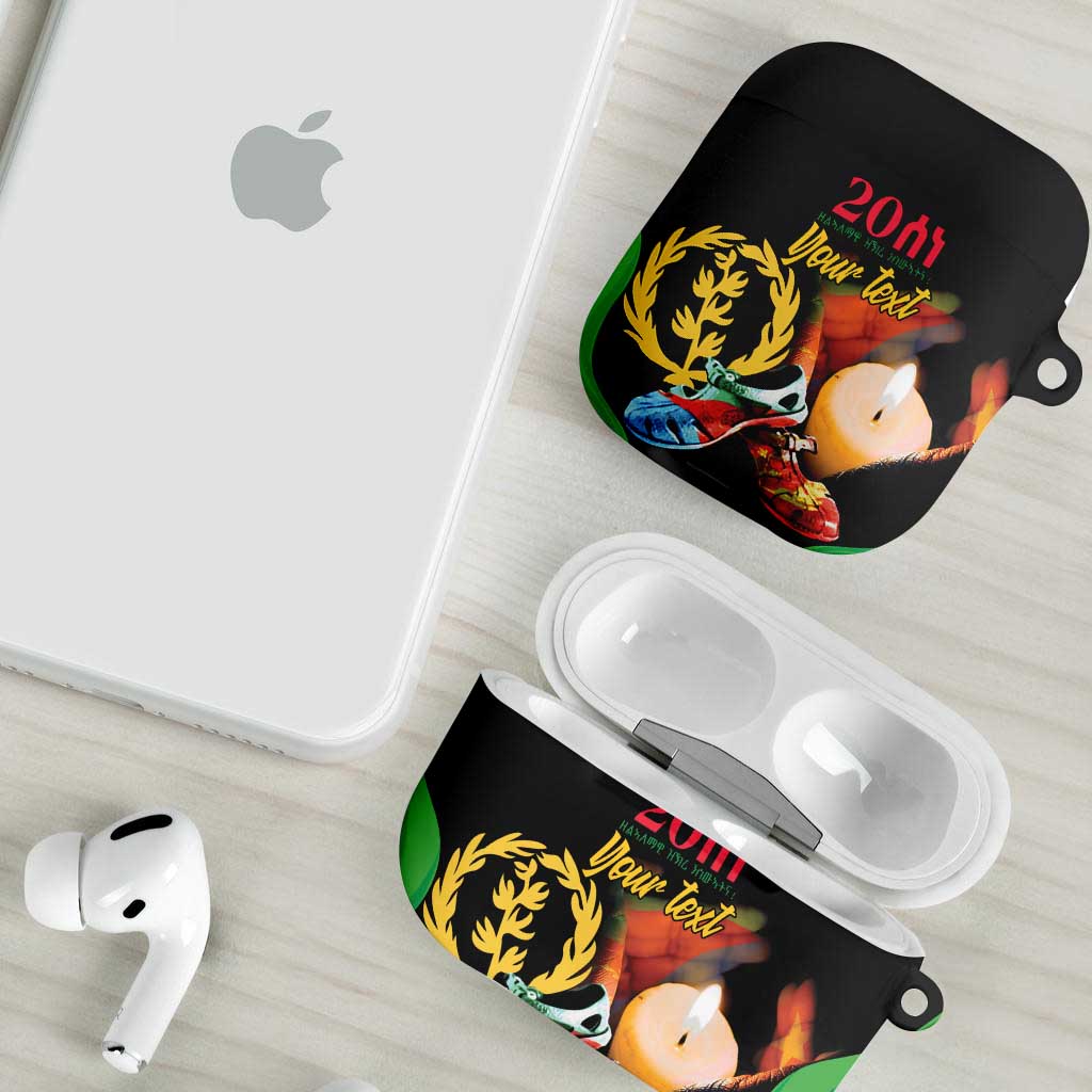 Personalized Eritrea Maelti Siwuat AirPods Case Shida Shoes Glory To Our Martyrs Eritrea
