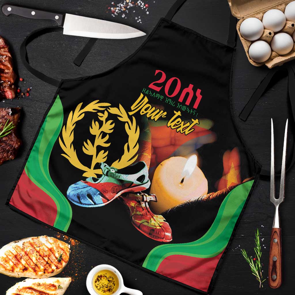 Personalized Eritrea Maelti Siwuat Apron Shida Shoes Glory To Our Martyrs Eritrea