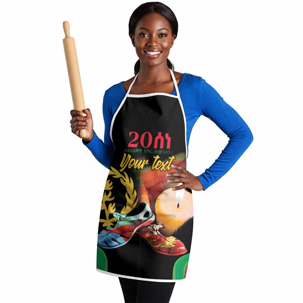 Personalized Eritrea Maelti Siwuat Apron Shida Shoes Glory To Our Martyrs Eritrea