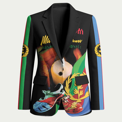Personalized Eritrea Maelti Siwuat Blazer Shida Shoes Glory To Our Martyrs Eritrea